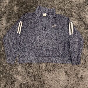 Victoria's Secret Blue Zip-Up Sweater